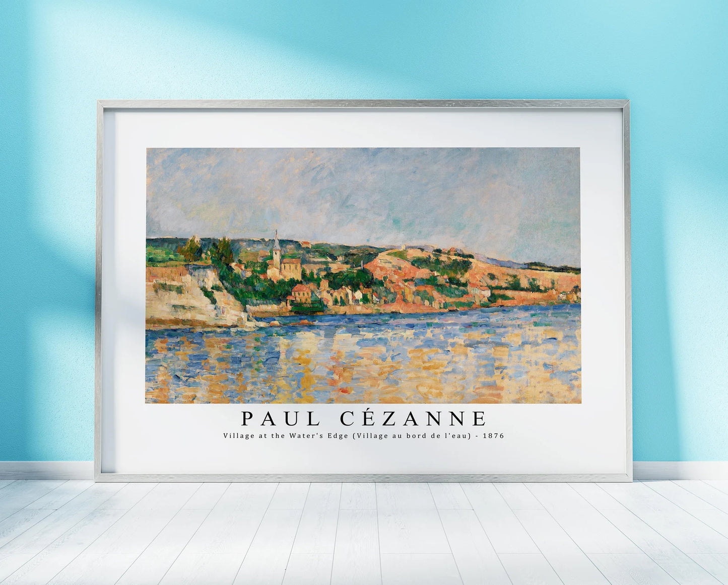 Village at the Water's Edge (Village au bord de l'eau) - Flora Feel