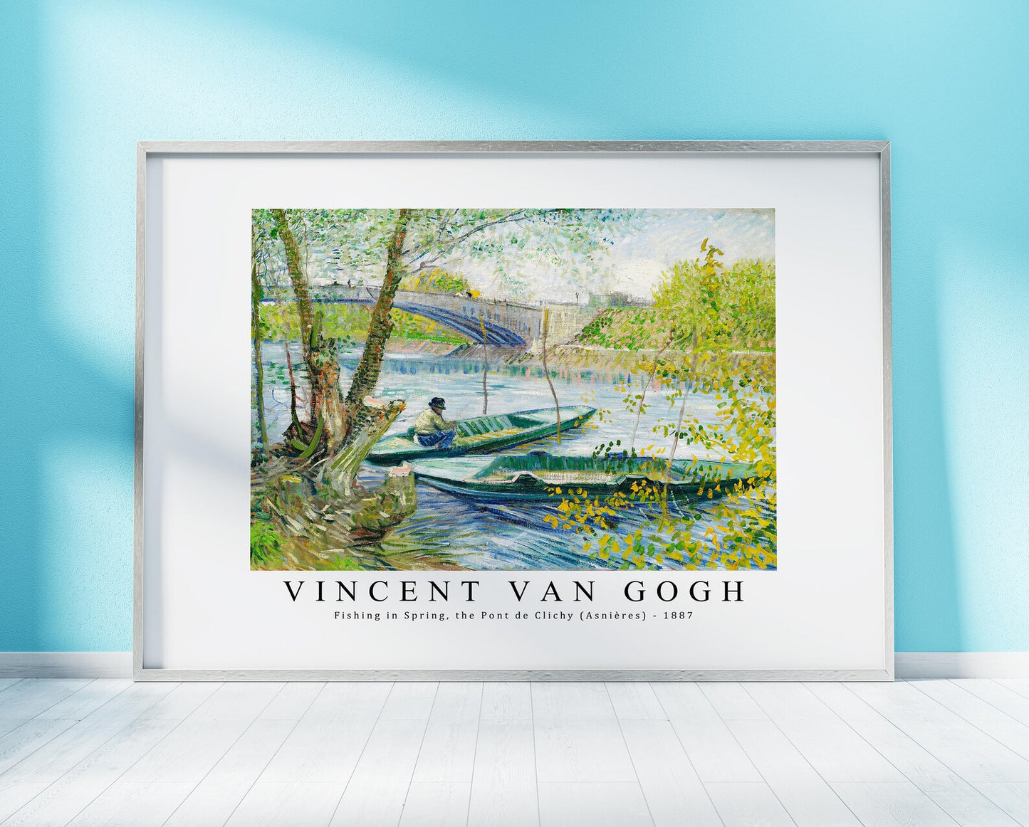 Fishing in Spring, the Pont de Clichy (Asnières) - Flora Feel