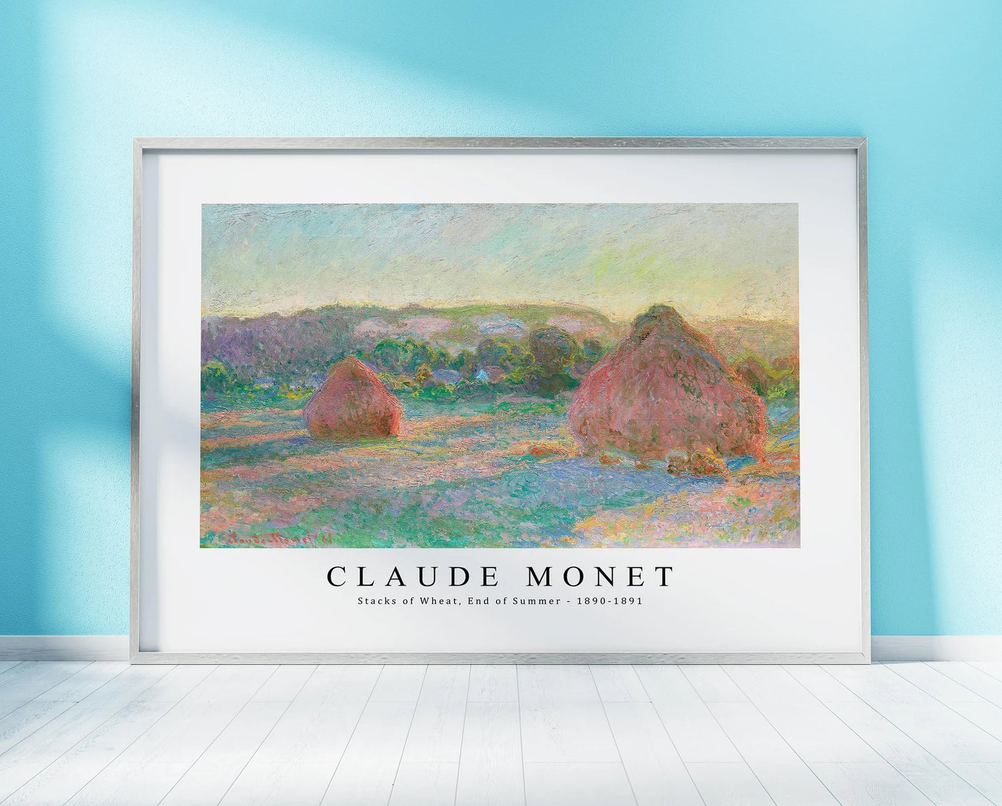 Stacks of Wheat, End of Summer - Flora Feel