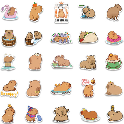 Curious Capybara - Flora Feel