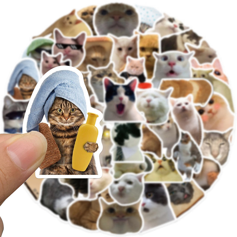 Cat Stickers - Flora Feel