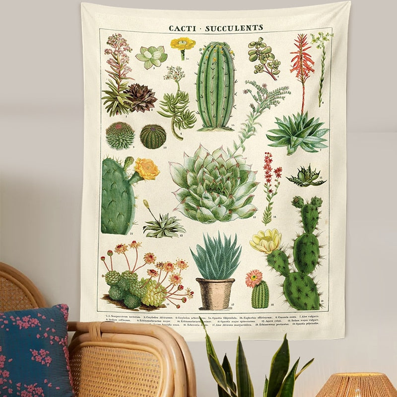 Cactus Tapestry - Flora Feel
